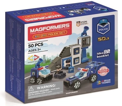 Konstruktorius Magformers Police Magformers 717002, plastikas