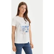 DKNY Marškinėliai P61MPWNA Balta Regular Fit