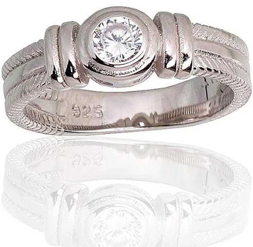 Sidabrinis žiedas Diamond Sky "Tokyo III"