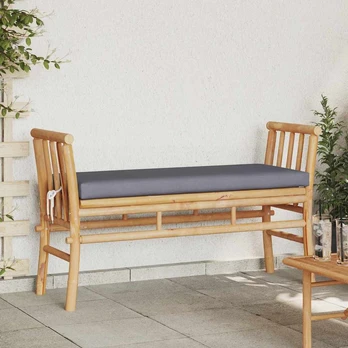Sodo suolas su pagalve 110 cm Bambuko