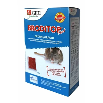 Graužikų nuodai BRODITOP NEXT, grūdais, 150 g