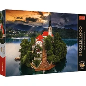 Puzzle 1000 elements Premium Plus Bled Lake Slovenia kaina