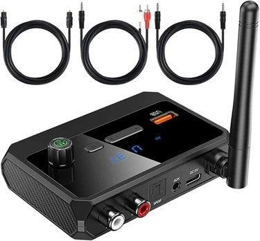 Bluetooth 5.3 imtuvas RCA, namų stereo, 1 PCS