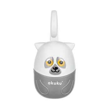 Čiulptuko dėžutė Akuku Lemur, 0 mėn., balta sp./pilka sp.