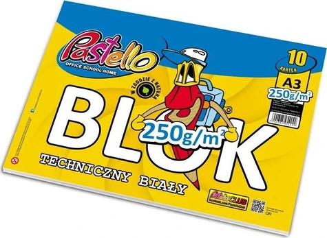 Techninis bloknotas A3, 250g, 10 lapų