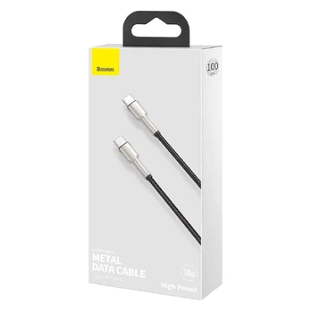 Baseus Cafule 100W USB-C į USB-C 1 metro laidas