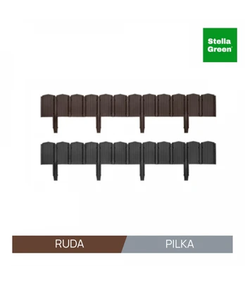 Plastikinis atitvaras 785x105 mm : Spalva - Ruda