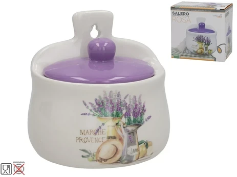 Sieninė druskinė 390 ml rožinis dolomitas, 9x12x12,5 cm, KITCHEN&GO