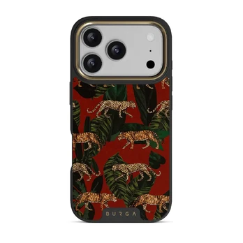 Morning Commute - Designer iPhone 17 Pro Case, Elite Dark (MagSafe) / Gold