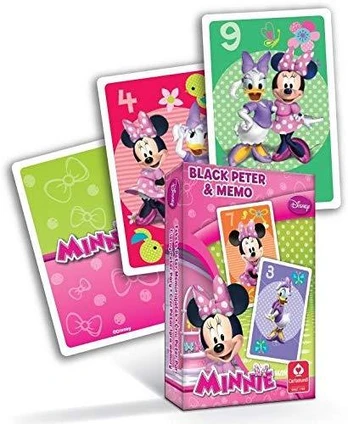 Kortos Cartamundi Minnie Mouse Black Peter & Memo