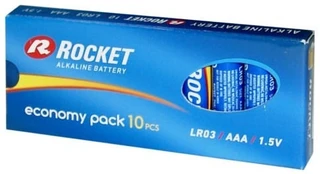 Rocket Alkaline AAA LR03 elementas, 10 vnt.