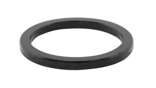 Vairo kolonėlės žiedas FORCE 1" 5mm (aliuminis, juodas)