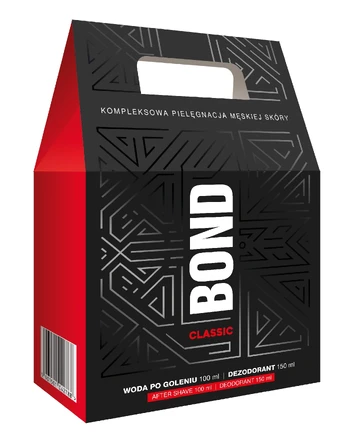 Kūno priežiūros rinkinys vyrams Bond Classic, 250 ml