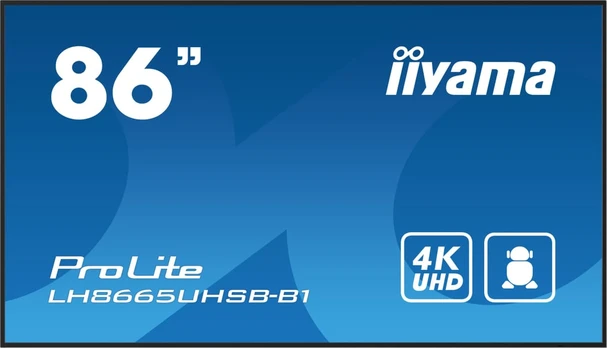 Monitorius Iiyama ProLite LH8665UHSB-B1