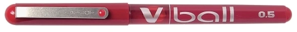 Pilot Pen Rutulinis rašiklis Pilot V-Ball, 0,5 mm, raudonas