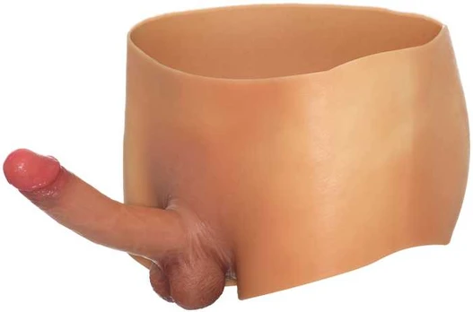 Hidden Desire Penis Boxershort 18cm Dildo