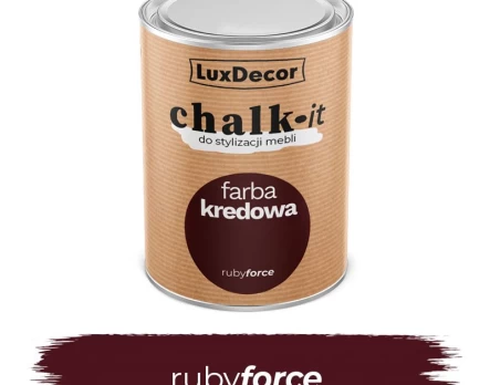 Kreidiniai dažai LUXDECOR CHALK-IT, 750 ml, (36) Ruby Force