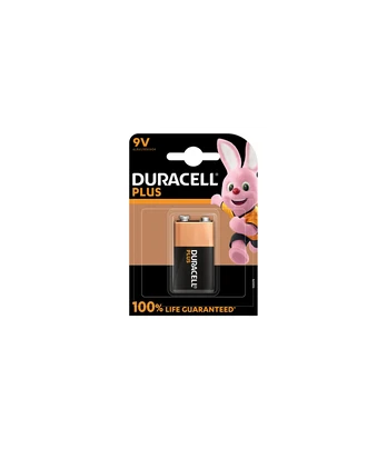 Baterijos Duracell Plus MN1604 9V, Alkaline, 1 vnt