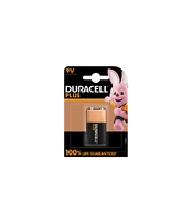 Baterijos Duracell Plus MN1604 9V, Alkaline, 1 vnt kaina