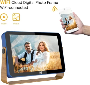 Kodak - Skaitmeninis Wi-fi nuotraukų rėmelis 10