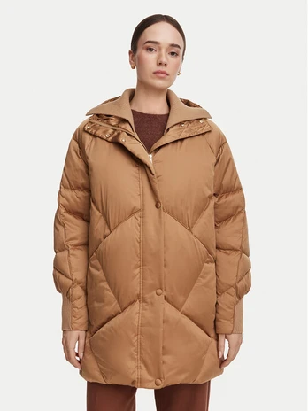 Marella Pūkinė striukė Angus 2623486094 Šviesiai ruda Regular Fit
