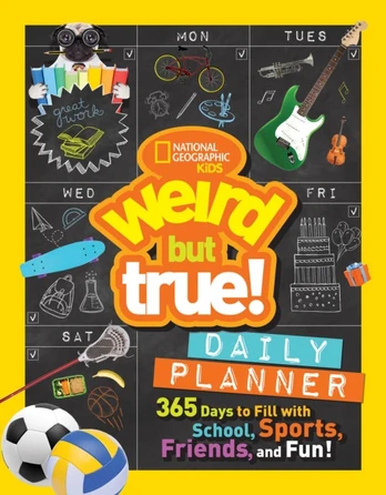 Weird But True! Daily Planner