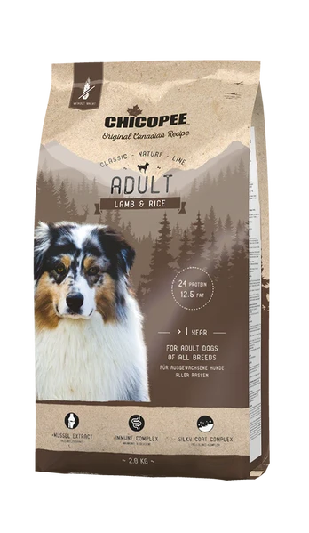 Chicopee CNL Adult Lamb & Rice - 15 kg