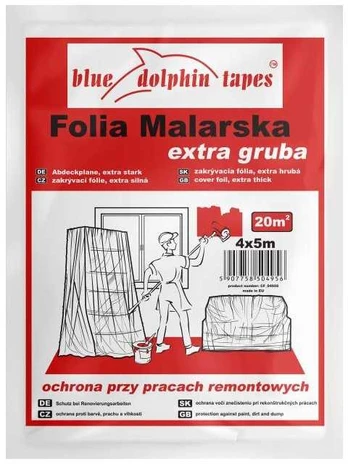 04932 4M X 5M APSIDENGIMO PLĖVELĖ EXTRA STRONG