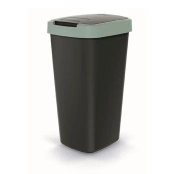 Prosperplast Šiukšliadėžė COMPACTA Q - jasny žalia 25l