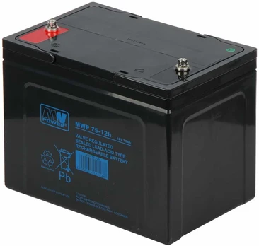 AKUMULIATORIUS 12V/75AH-MWP