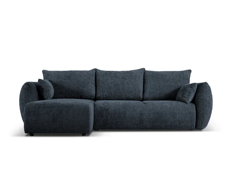 Left Corner Sofa With Bed Function And Box, "Matera", 4 Seats, 253x173x86 Made in Europe