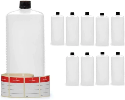 Plastikinis buteliukas 1000ml, tuščias (10 vnt.)