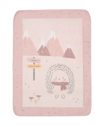 KikkaBoo pledas Hedge hugs, 110x140 cm