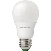 LED lempa E27 A60 5,5 W, šiltai balta