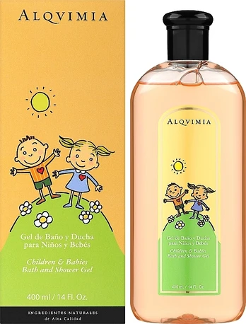 Alqvimia Children&Babies vonios ir dušo želė, 250 ml