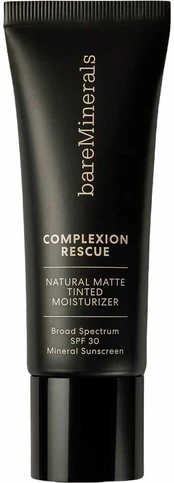 Bare Minerals COMPLEXION RESCUE natural matte tinted mineral moisturizer SPF30 #Terra 35 ml kaina