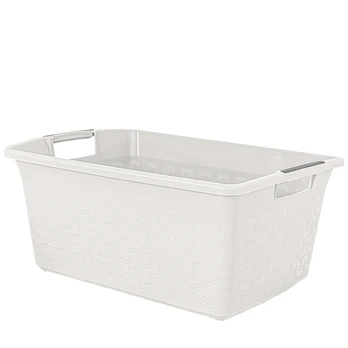 Branq Kvadratinis dubuo Medvilnė 25L, baltas