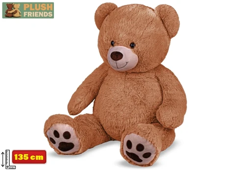 Plush toy - 02305 - TEDDY BEAR - size 135 cm