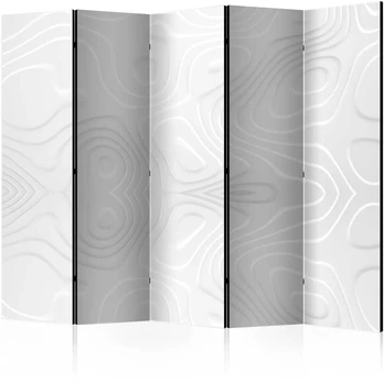 Artgeist Pertvara - Room divider - Baltas waves II