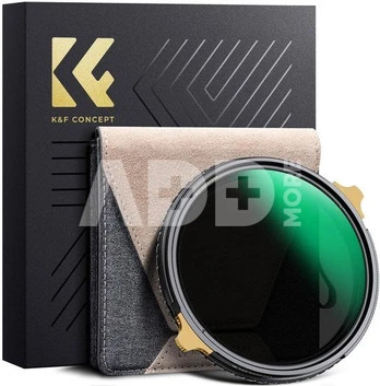 K&F Concept K&F 52MM, NANO-X Pro Brass Frame,CPL+Variable/Fader ND2-32
