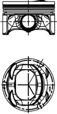 Stūmoklis KOLBENSCHMIDT 40477620