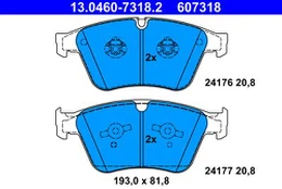 ATE 13.0460-7318.2 Brake pad set