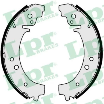 LPR LPR00730 Brake shoe set