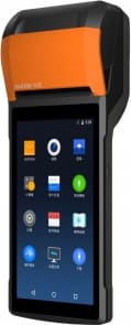 Sunmi Terminal Mobilny V2s, Android 11, GMS, 3GB + 32GB, 8MP camera, micro SD, EU 4G,NFC, 2SAM kaina