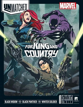 Stalo žaidimas Unmatched: For King and Country