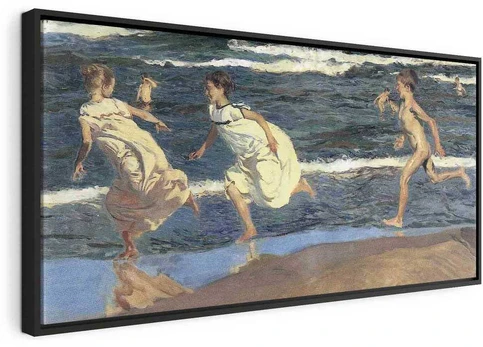 Artgeist Paveikslas - Joaquín Sorolla y Bastida – Running along the Beach