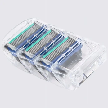3x Gillette Fusion Classic 5 skustuvo galvutės