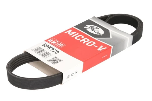 V formos rumbuoti diržai GATES 5PK970