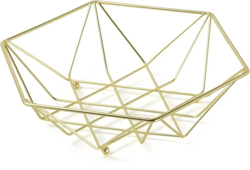 Krepšys na owoce Decor 26 cm auksinė AMBITION