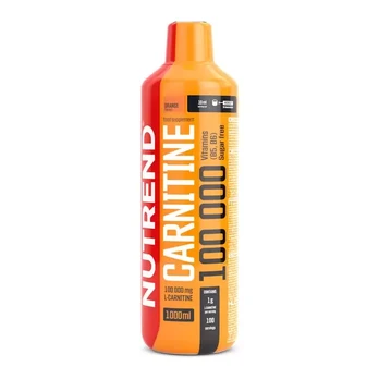 NUTREND Carnitine 100000 - 1000ml Apelsinas